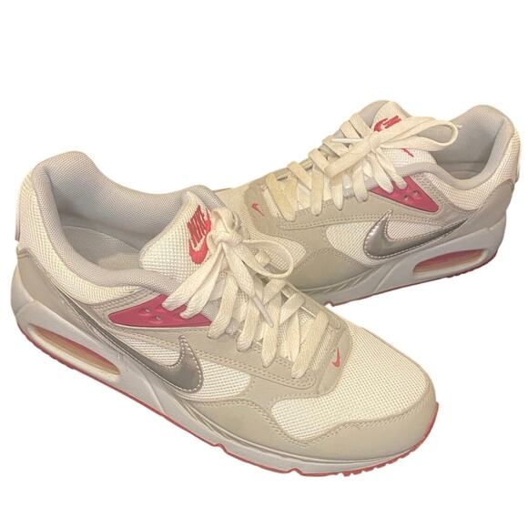 Nike Air Max Command Women’s Sneakers White Pink Silver Size 10 style 511417-102 - Picture 1 of 5